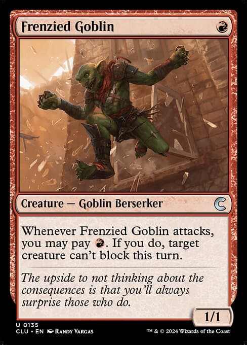 Frenzied Goblin (Uncommon)