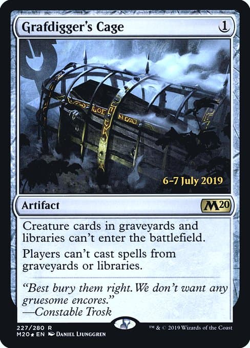 Grafdigger's Cage from Core Set 2020 Promos (Rare)