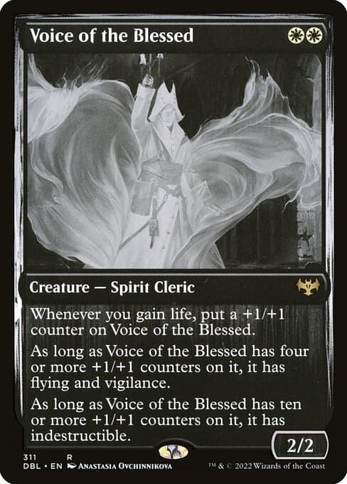 Voice of the Blessed from Innistrad: Double Feature (Rare)