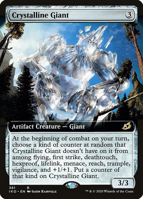 Crystalline Giant from Ikoria: Lair of Behemoths (Rare)