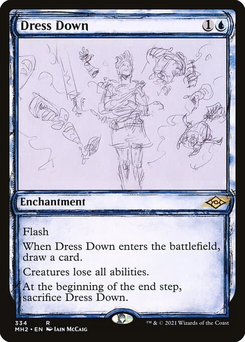 Dress Down from Modern Horizons 2 (Rare)