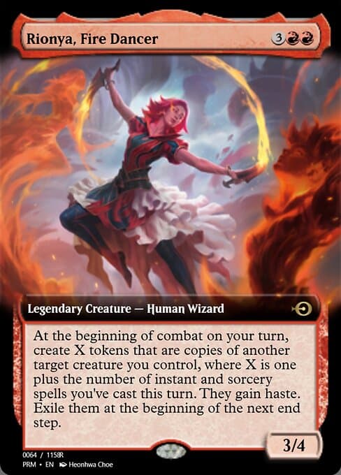 Rionya, Fire Dancer from Magic Online Promos (Rare)
