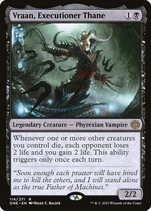 Vraan, Executioner Thane from Phyrexia: All Will Be One (Rare)