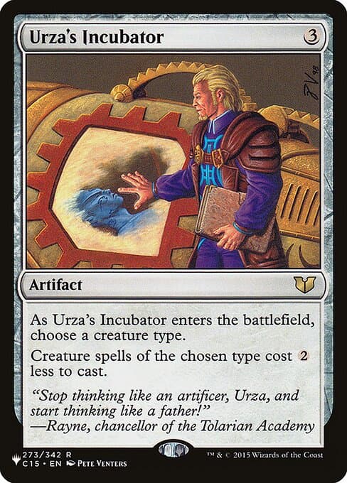 Urza's Incubator from The List (Rare)