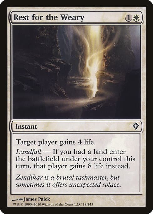 Rest for the Weary (Common)