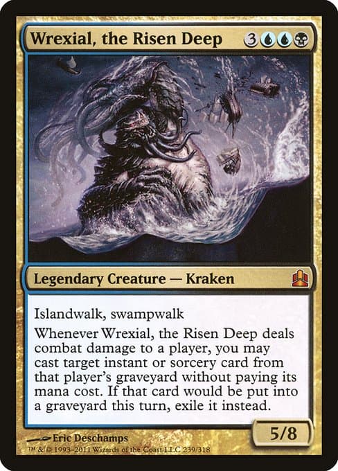 Wrexial, the Risen Deep from Commander 2011 (Mythic)