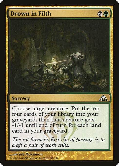 Drown in Filth from Dragon's Maze (Common)