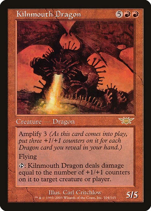 Kilnmouth Dragon from Legions (Rare)