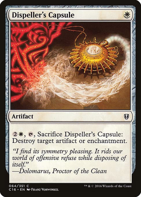 Dispeller's Capsule from Commander 2016 (Common)