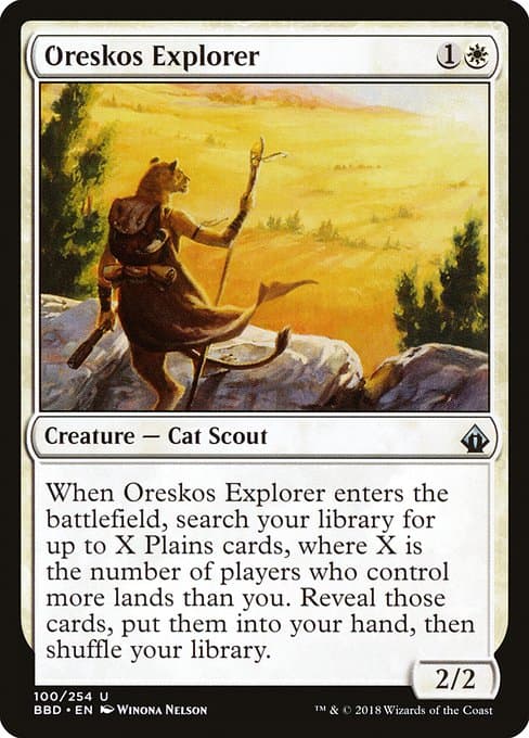 Oreskos Explorer from Battlebond (Uncommon)