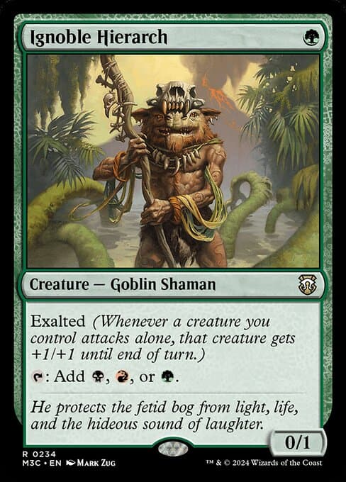 Ignoble Hierarch from Modern Horizons 3 Commander (Rare)