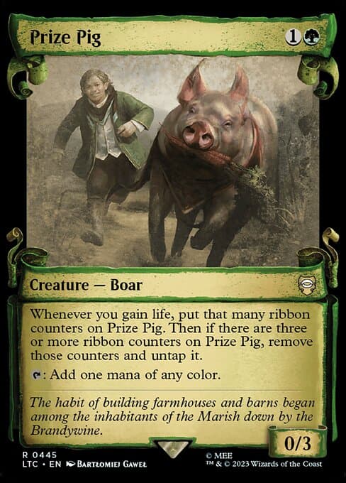 Prize Pig from Tales of Middle-earth Commander (Rare)