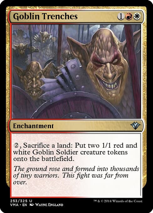 Goblin Trenches from Vintage Masters (Uncommon)
