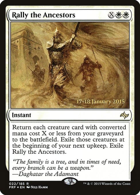 Rally the Ancestors from Fate Reforged Promos (Rare)