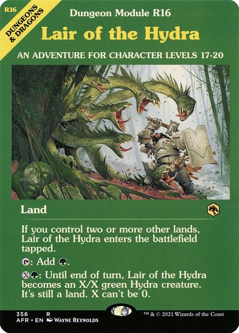 Lair of the Hydra from Adventures in the Forgotten Realms (Rare)