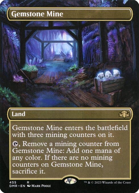 Gemstone Mine from Dominaria Remastered (Rare)