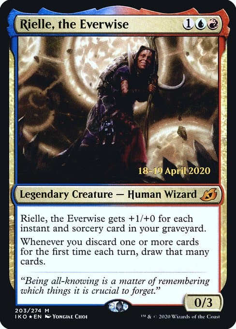 Rielle, the Everwise from Ikoria: Lair of Behemoths Promos (Mythic)