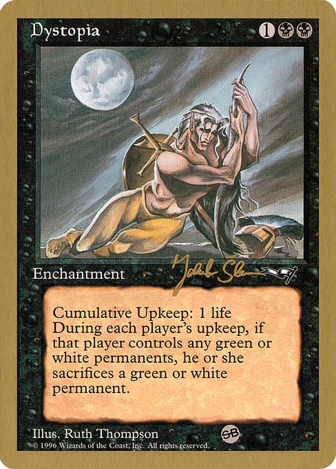 Dystopia from World Championship Decks 1997 (Rare)