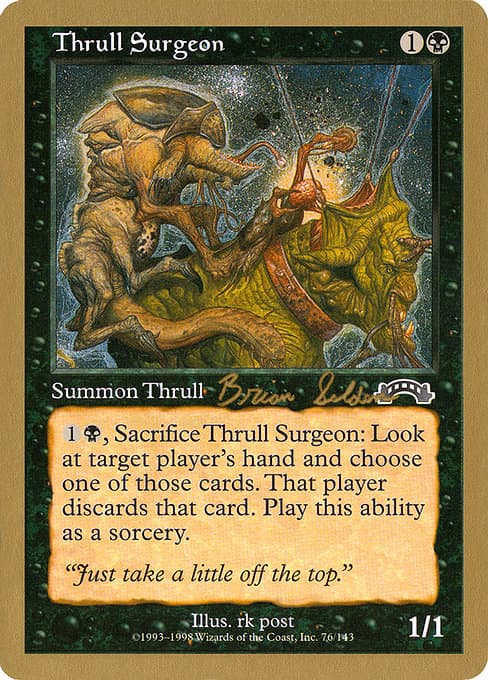 Thrull Surgeon from World Championship Decks 1998 (Common)