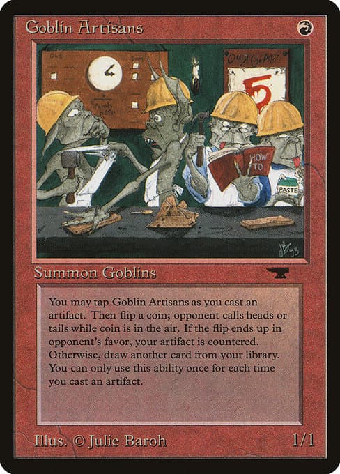 Goblin Artisans from Antiquities (Uncommon)