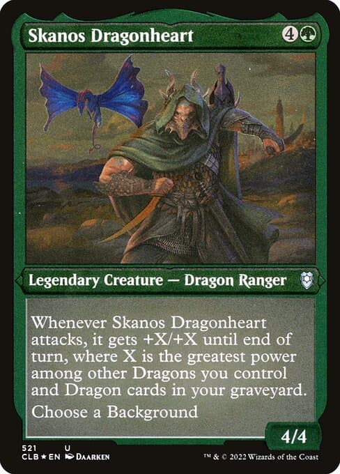 Skanos Dragonheart from Commander Legends: Battle for Baldur's Gate (Uncommon)