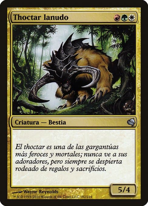 Woolly Thoctar from Salvat 2011 (Uncommon)