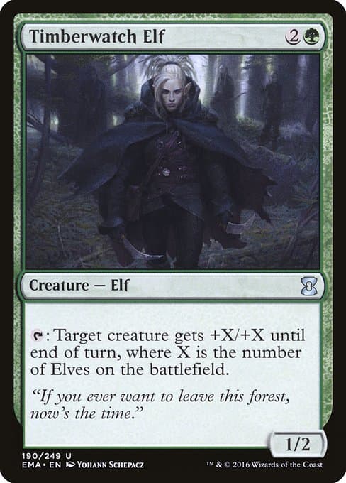 Timberwatch Elf from Eternal Masters (Uncommon)