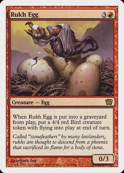 Rukh Egg from Ninth Edition (Rare)