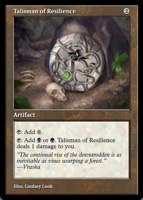 Talisman of Resilience from Magic Online Promos (Rare)
