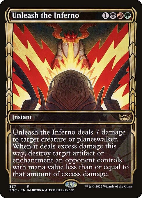 Unleash the Inferno from Streets of New Capenna (Rare)