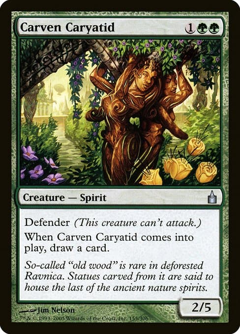 Carven Caryatid from Ravnica: City of Guilds (Uncommon)