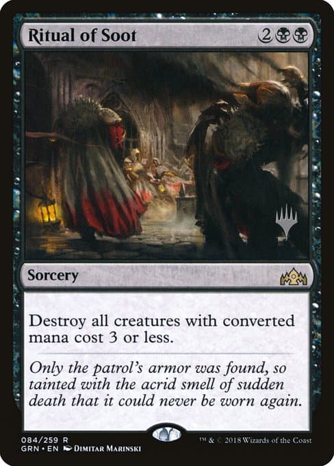 Ritual of Soot from Guilds of Ravnica Promos (Rare)