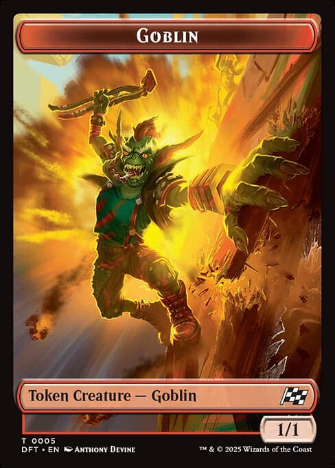 Goblin from Aetherdrift Tokens (Common)