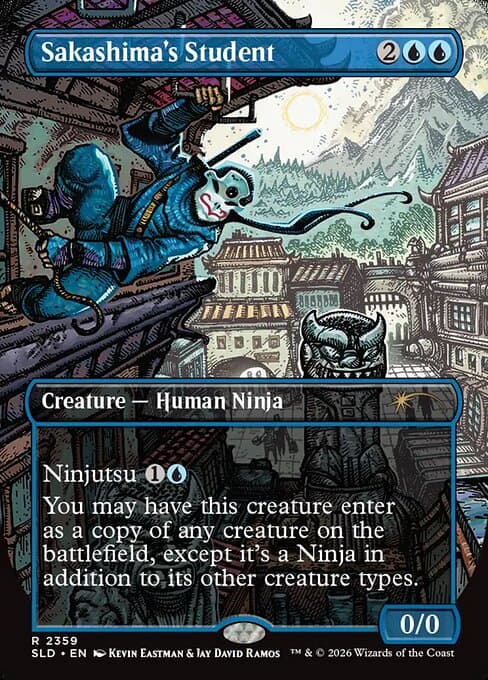 Sakashima's Student from Secret Lair Drop (Rare)