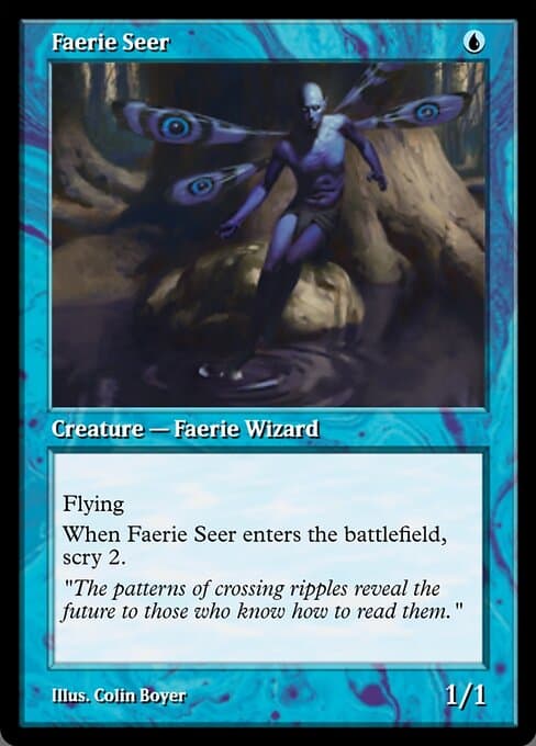 Faerie Seer from Magic Online Promos (Rare)