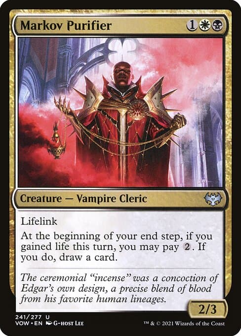 Markov Purifier from Innistrad: Crimson Vow (Uncommon)