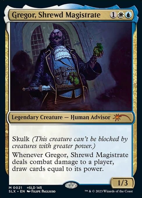 Gregor, Shrewd Magistrate (Mythic)