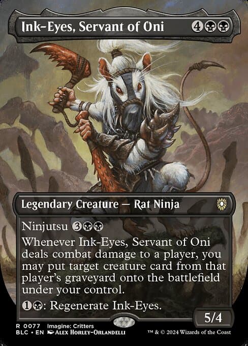 Ink-Eyes, Servant of Oni from Bloomburrow Commander (Rare)