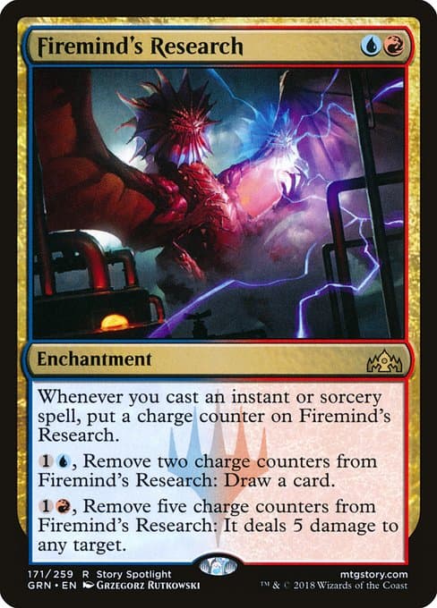 Firemind's Research from Guilds of Ravnica (Rare)