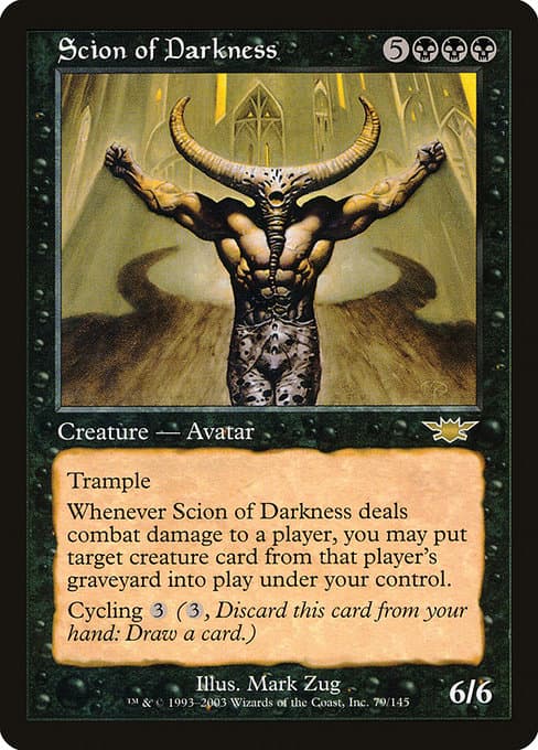 Scion of Darkness from Legions (Rare)