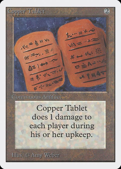 Copper Tablet (Uncommon)