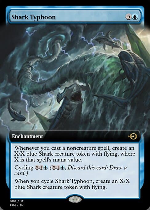Shark Typhoon from Magic Online Promos (Rare)