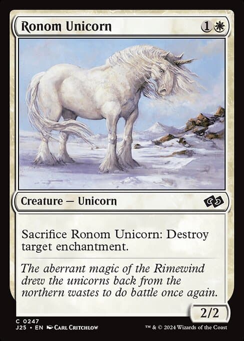 Ronom Unicorn from Foundations Jumpstart (Common)