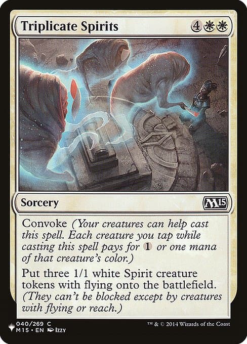 Triplicate Spirits from The List (Common)
