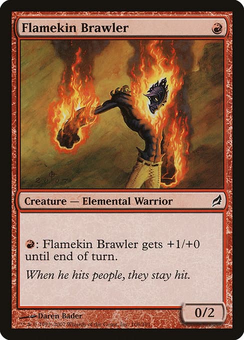 Flamekin Brawler from Lorwyn (Common)