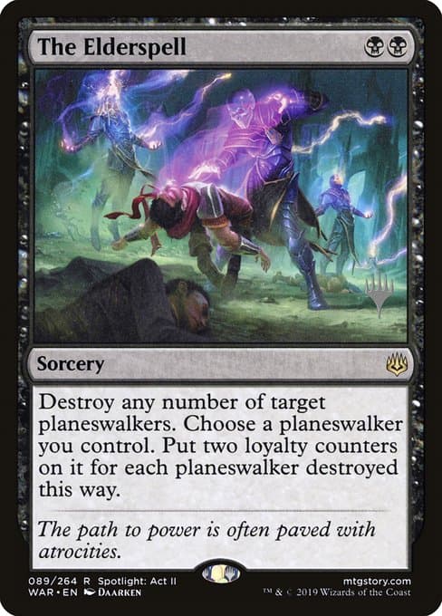 The Elderspell from War of the Spark Promos (Rare)