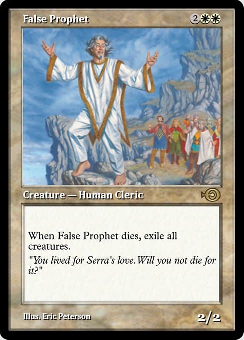 False Prophet from Magic Online Promos (Rare)