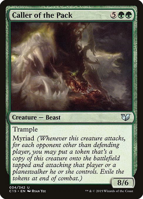 Caller of the Pack from Commander 2015 (Uncommon)