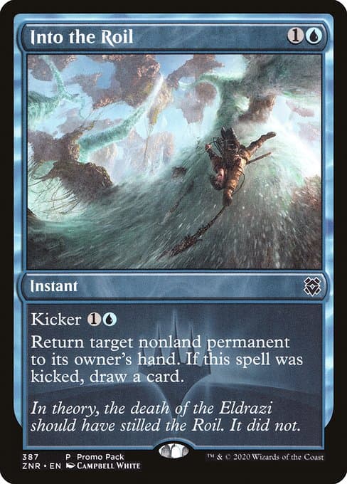Into the Roil from Zendikar Rising (Common)