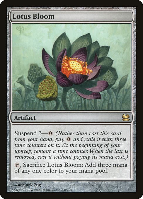 Lotus Bloom from Modern Masters (Rare)